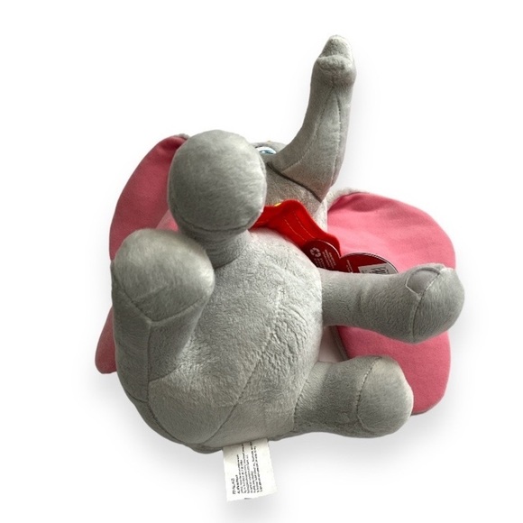 Disney Dumbo Grey Circus Elephant Stuffed Baby‎ Animal Plushie Stuffie Toy - Picture 3 of 5